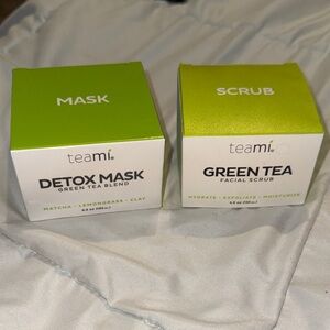 Teami Green Tea Detox Mask & Facial Scrub Set